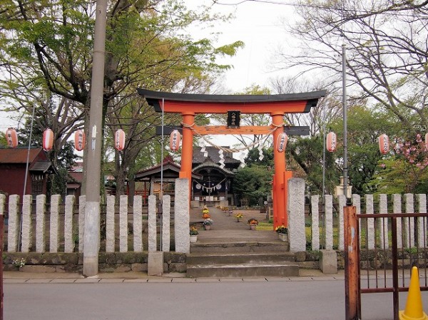 八幡神社の摩多利神  茨城県常総市サムネイル