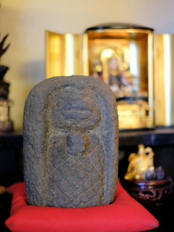 阿弥陀堂のアマビエ  石像と御朱印 アマビエブレスレット･マスク  疫病退散サムネイル